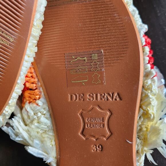 De Siena Mouna Flats, Size 39, US8 - Picture 3 of 6